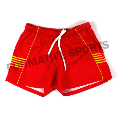 Customised Cut And Sew Rugby Team Shorts Manufacturers in Ulyanovsk